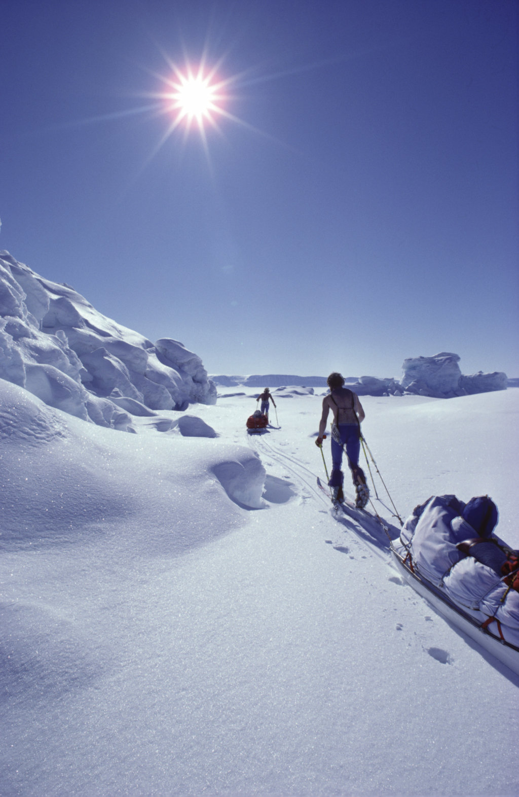 A warm day on the icefoot   A warm day on the icefoot