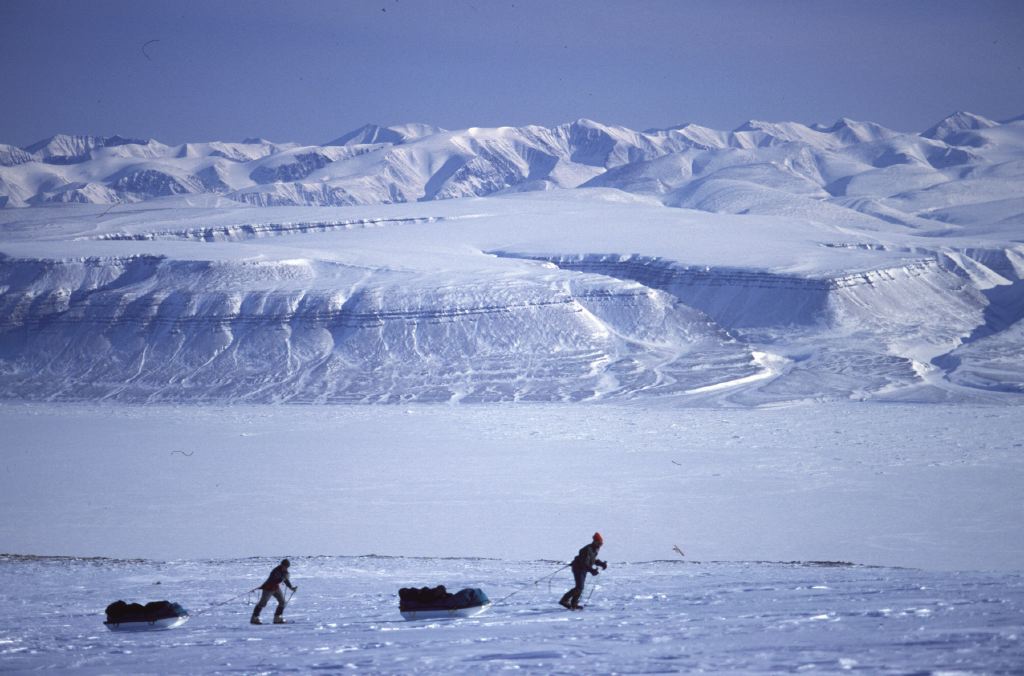 Above Navy Board Inlet on Baffin.   Above Navy Board Inlet on Baffin.