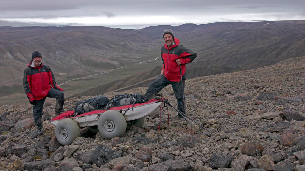  Wheeling team and the indestructible sled-o-cart 
